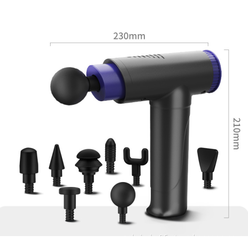Cordless portable handheld percussion fascial massage gun percussive muscle high frequency massage gun muscle relax